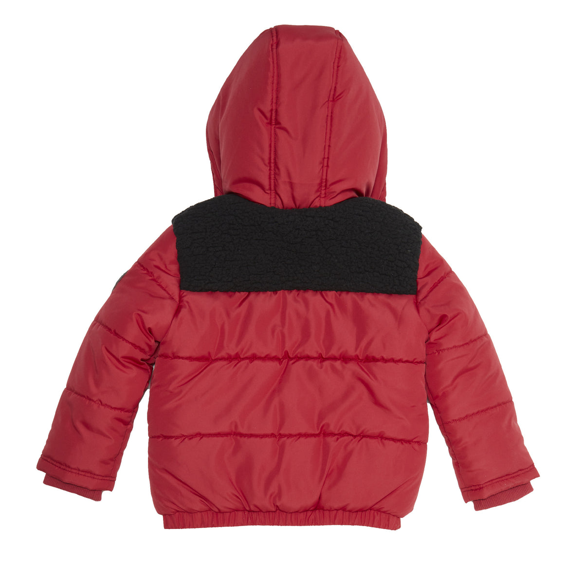 Boys red padded store jacket