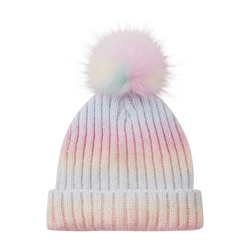 Kids (2-10) Winter Hat & Glove Set | Pink Confetti - Andy & Evan