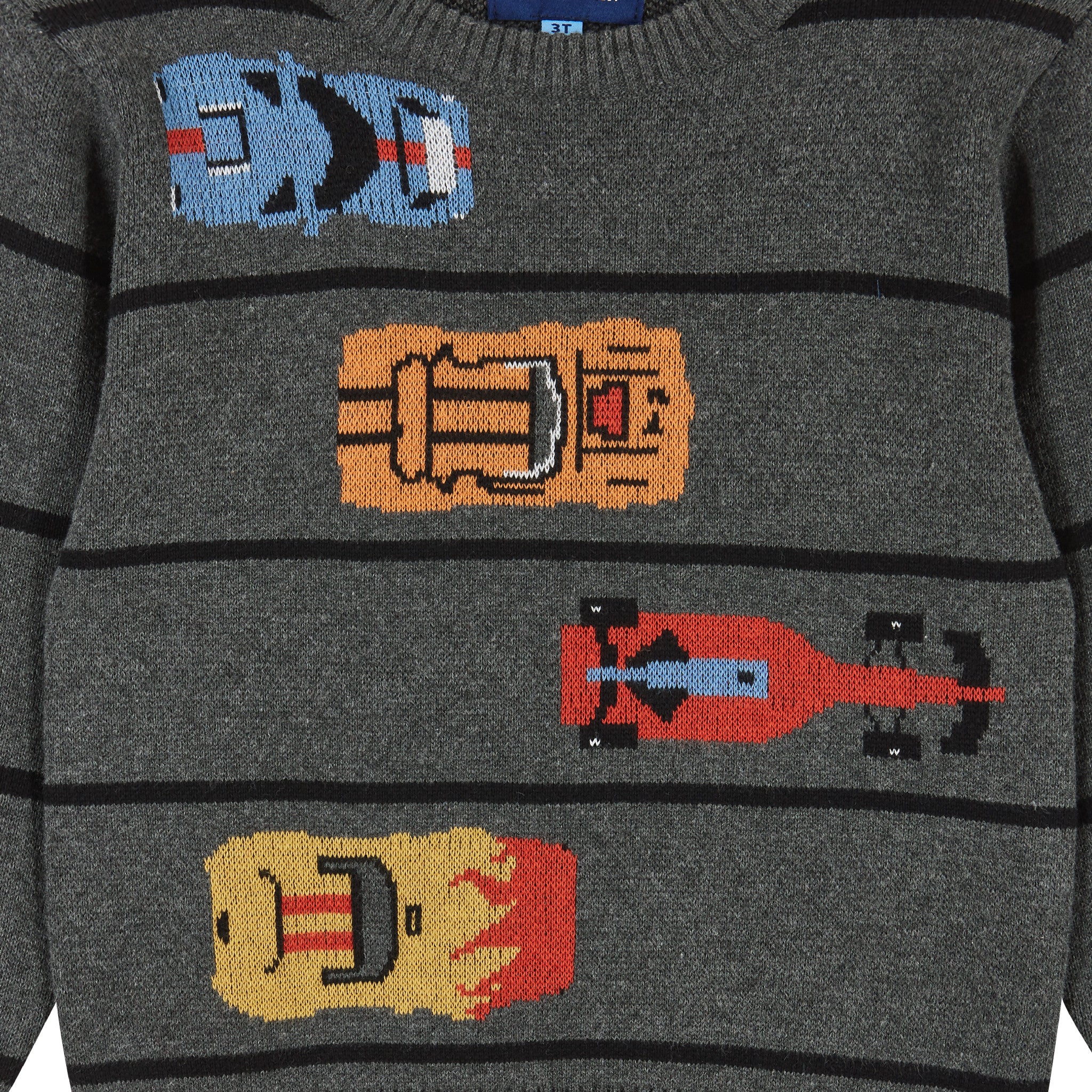 Aries Men's Henge Intarsia Crew Knit in Multi, Size M | End Clothing