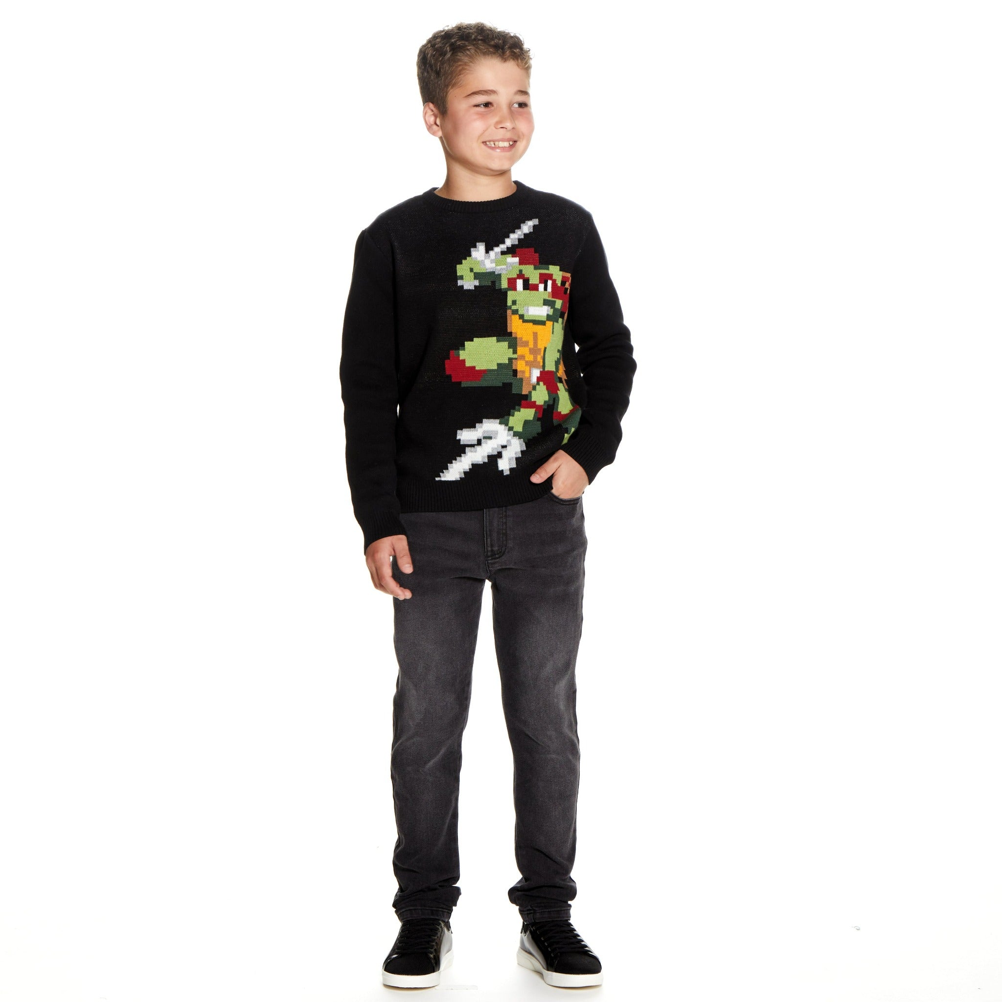 TMNT x Andy & Evan®, Ninja Turtles Jacquard Sweater