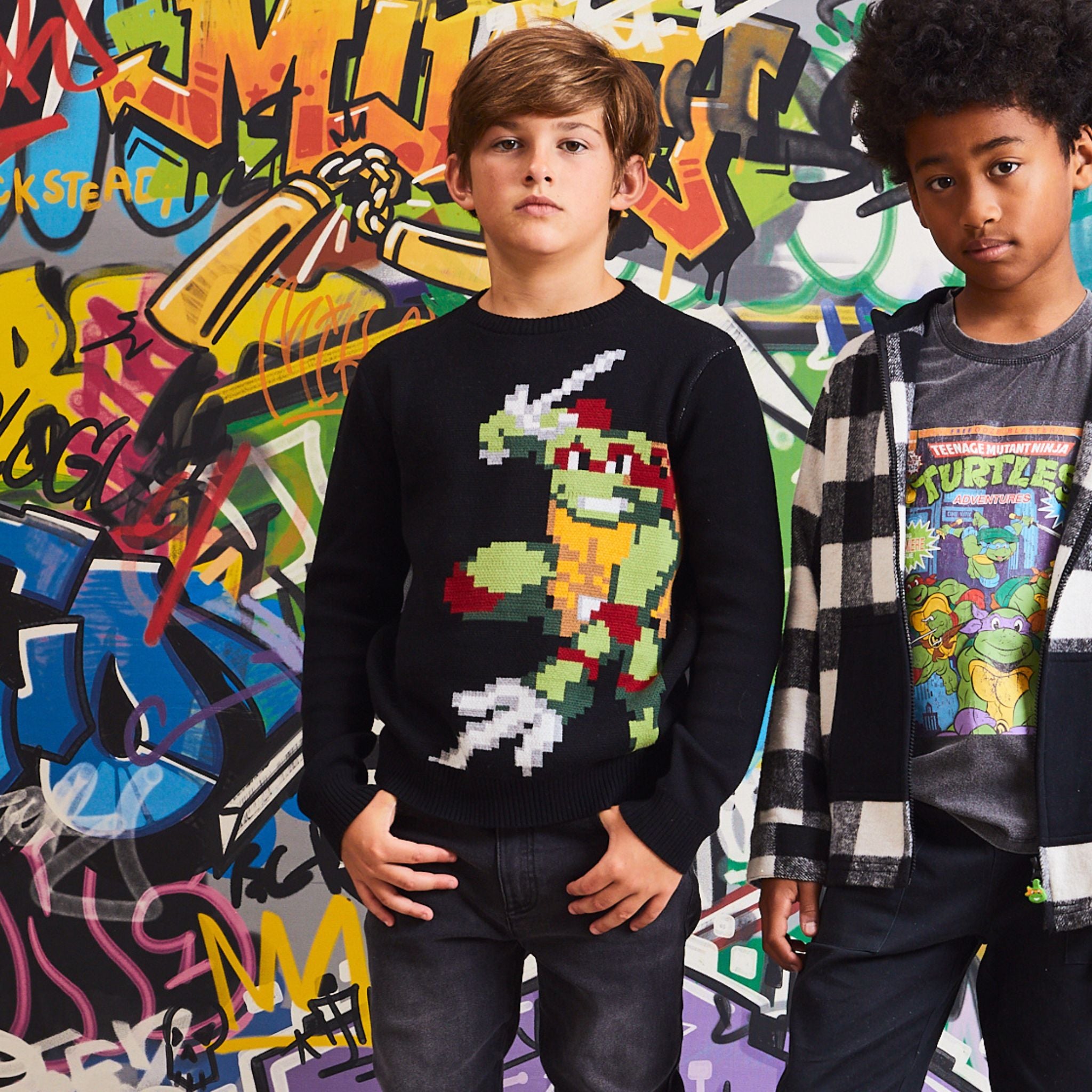 Teenage Mutant Ninja Turtles Toddler Boys 3 Pack Graphic T-shirts Multicolored 3T
