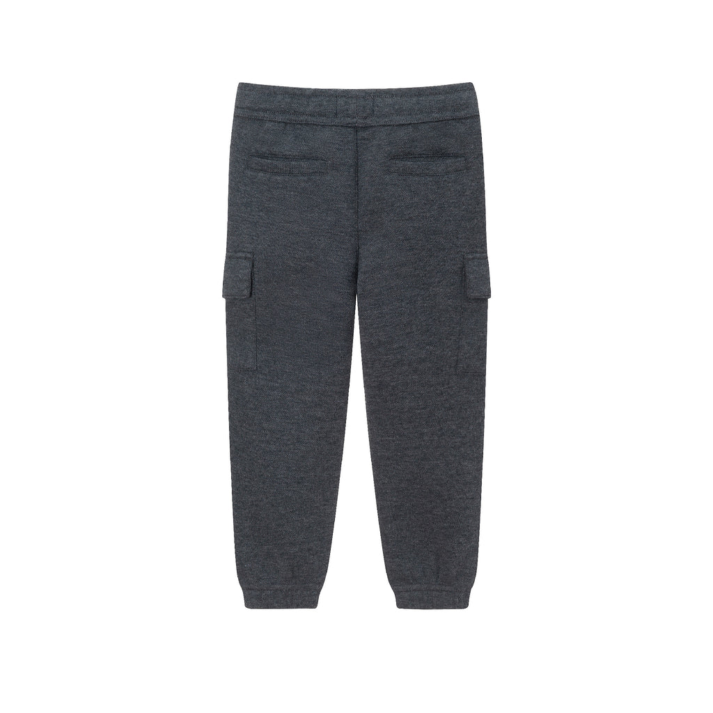 Kids Pique Jogger | Charcoal - Andy & Evan