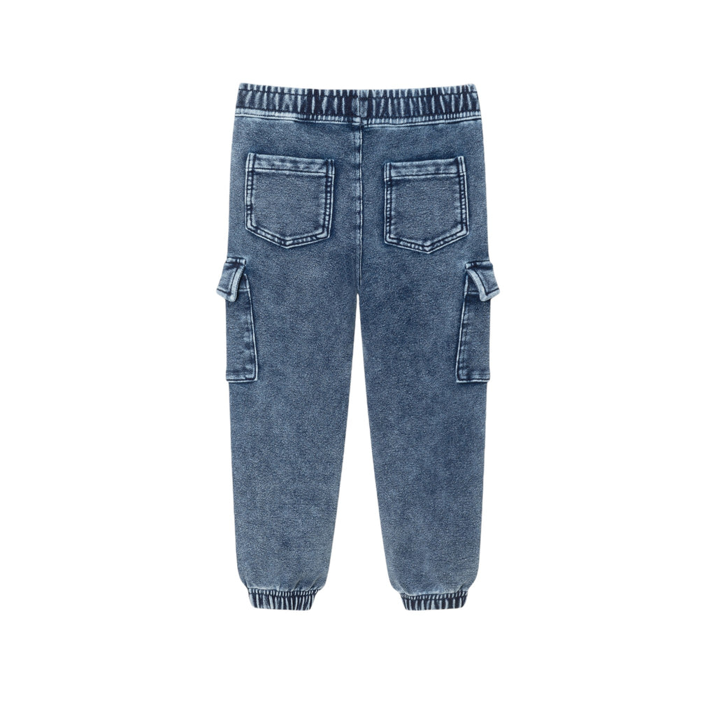 Kids French Terry Jogger | Faux Denim - Andy & Evan