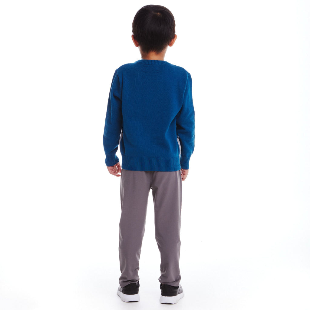 Kids Hybrid Pull-On Pant | Grey - Andy & Evan