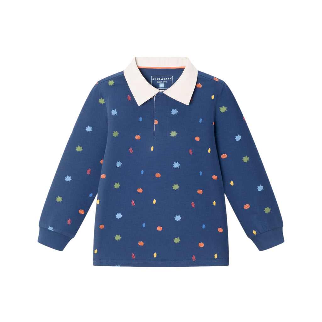 Kids Rugby Shirt | Fall Themed - Andy & Evan