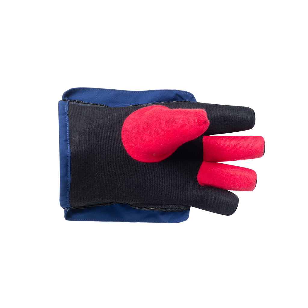 Kids (2-8) Winter & Ski Glove powered by ZIPGLOVE™ TECHNOLOGY | Navy Colorblock - Andy & Evan