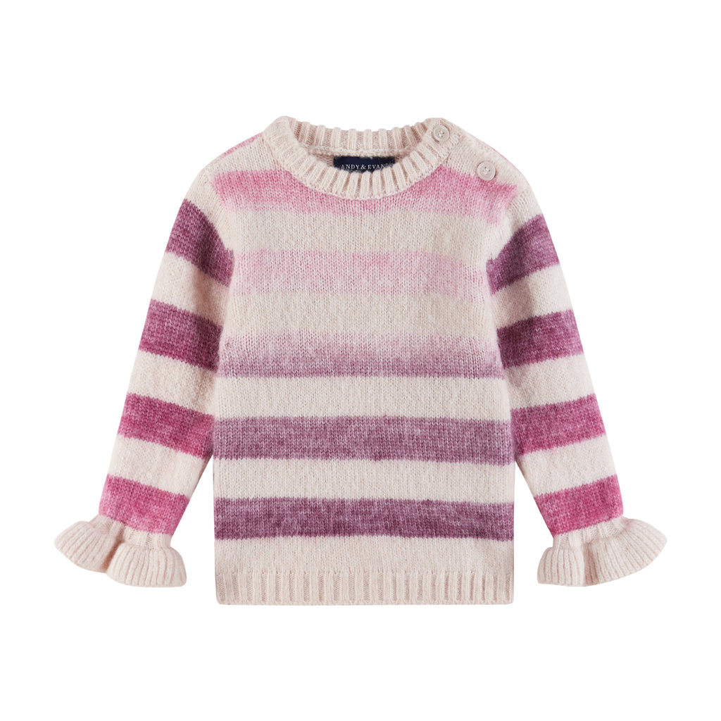 Infant (6-24m) Sweater & Legging Set | Ombre Striped - Andy & Evan