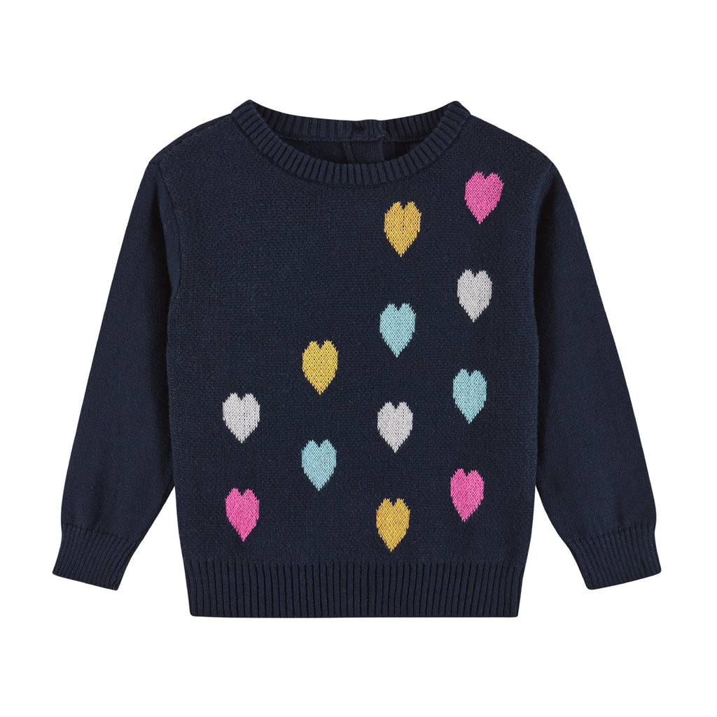 Infant Heart Sweater w/Pink Legging Set - Andy & Evan