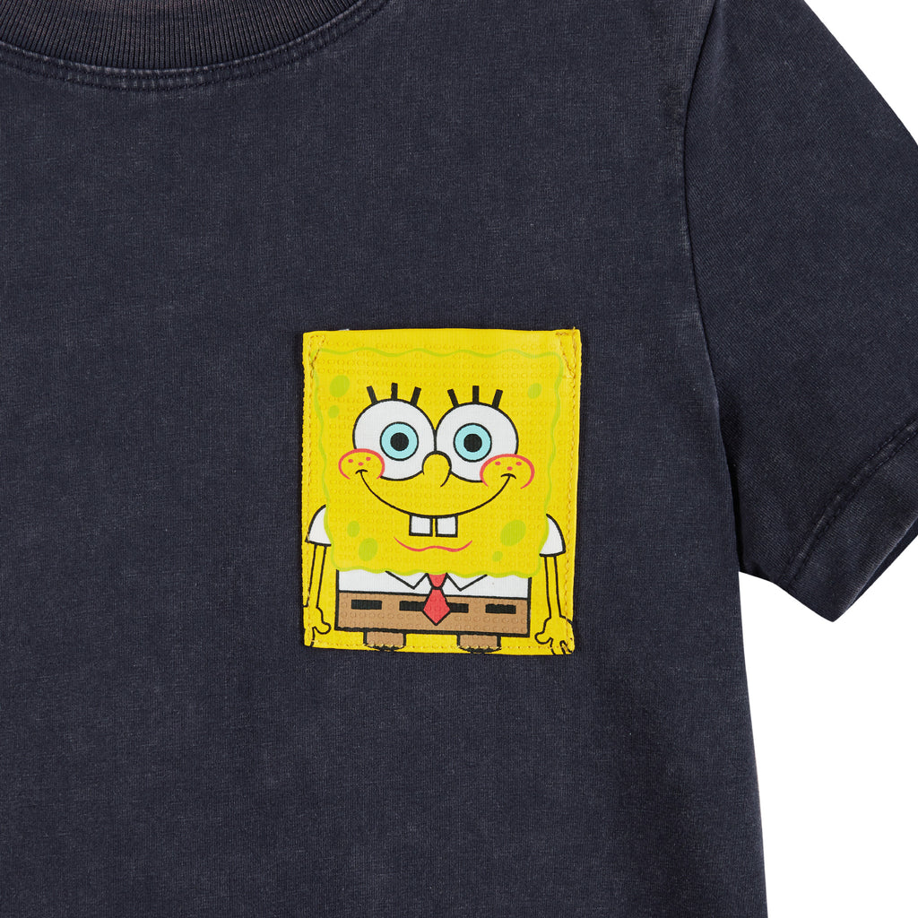 SpongeBob SquarePants™ x Andy & Evan® | Kids (2-14) Fun SpongBob Pocket Tee - Andy & Evan