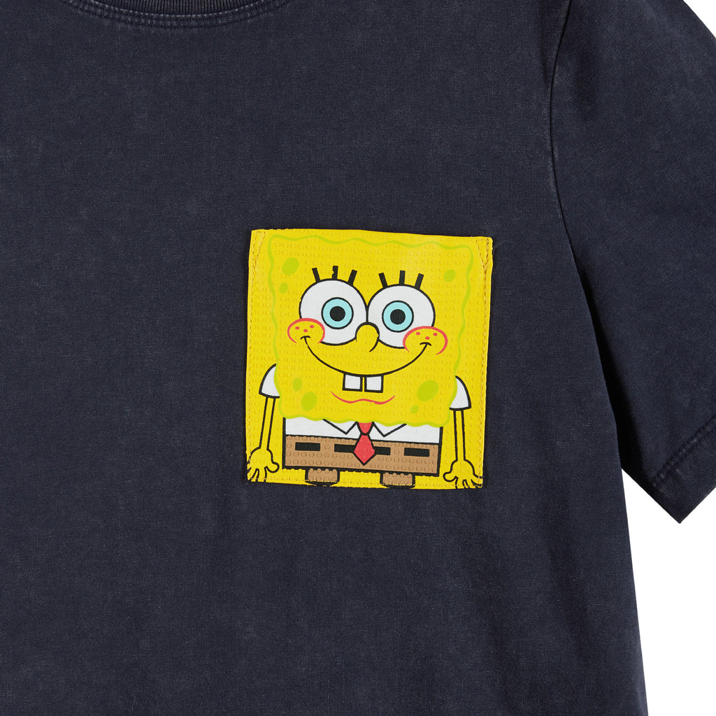 SpongeBob SquarePants™ x Andy & Evan® | Kids (2-14) Fun SpongBob Pocket Tee - Andy & Evan