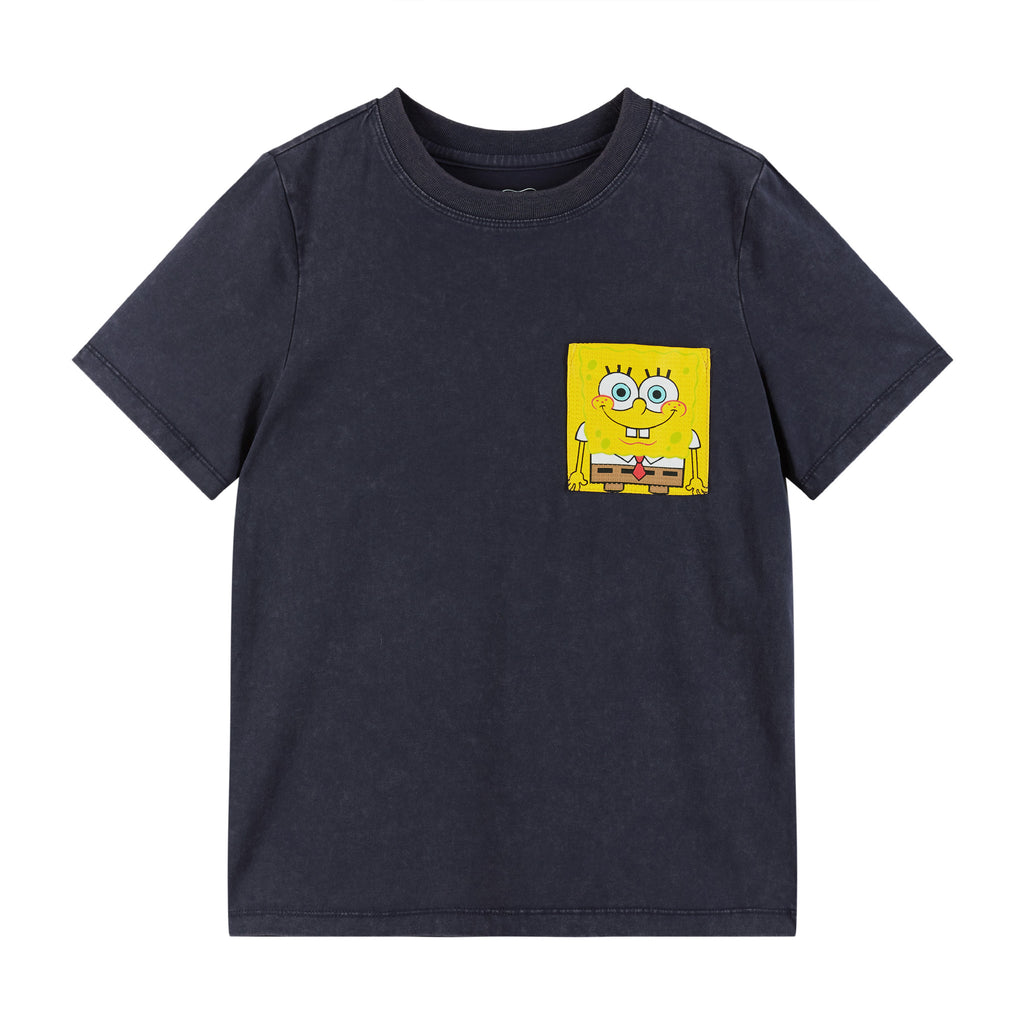 SpongeBob SquarePants™ x Andy & Evan® | Kids (2-14) Fun SpongBob Pocket Tee - Andy & Evan