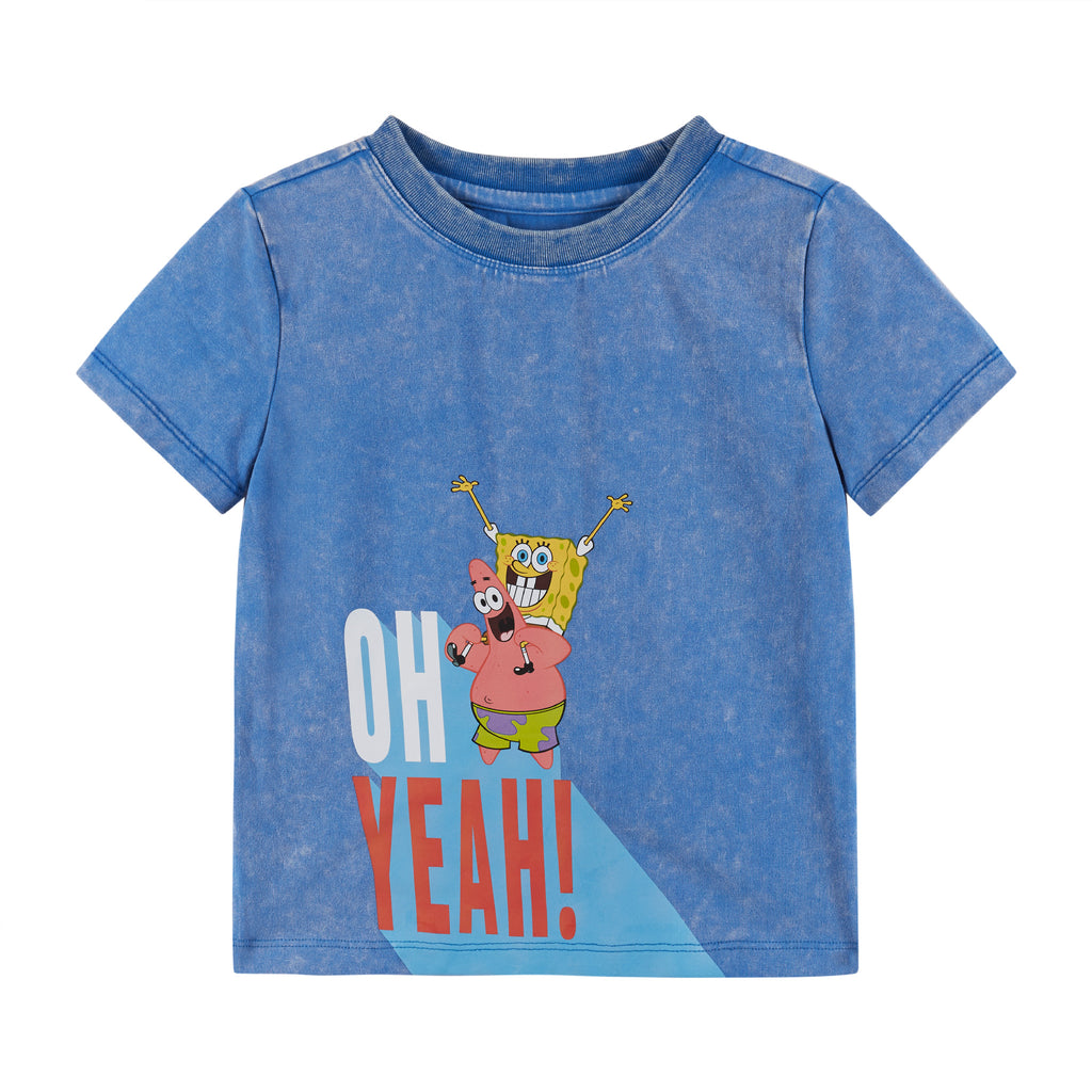 SpongeBob SquarePants™ x Andy & Evan® | Kids (2-12) Acid Wash Besties Tee - Andy & Evan