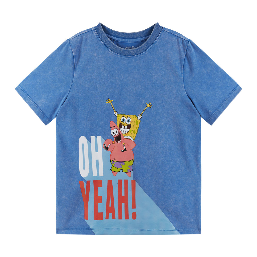 SpongeBob SquarePants™ x Andy & Evan® | Kids (2-12) Acid Wash Besties Tee - Andy & Evan