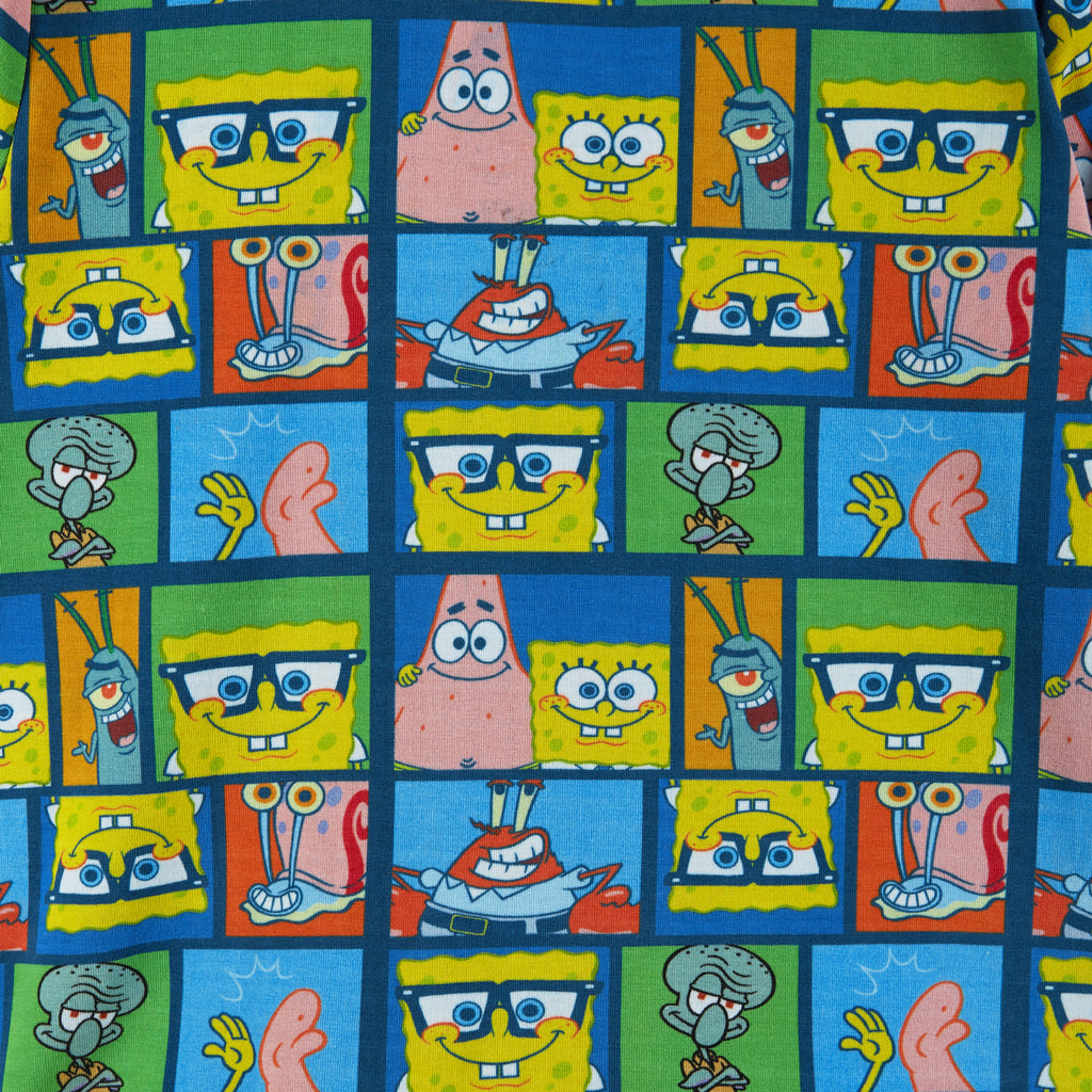 SpongeBob SquarePants™ x Andy & Evan® | Kids (2-7) Long Sleeve Character Collage T-Shirt - Andy & Evan