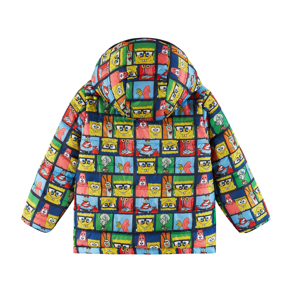 SpongeBob SquarePants™ x Andy & Evan® | Kids (2-7) Reversible Puffer Jacket - Andy & Evan