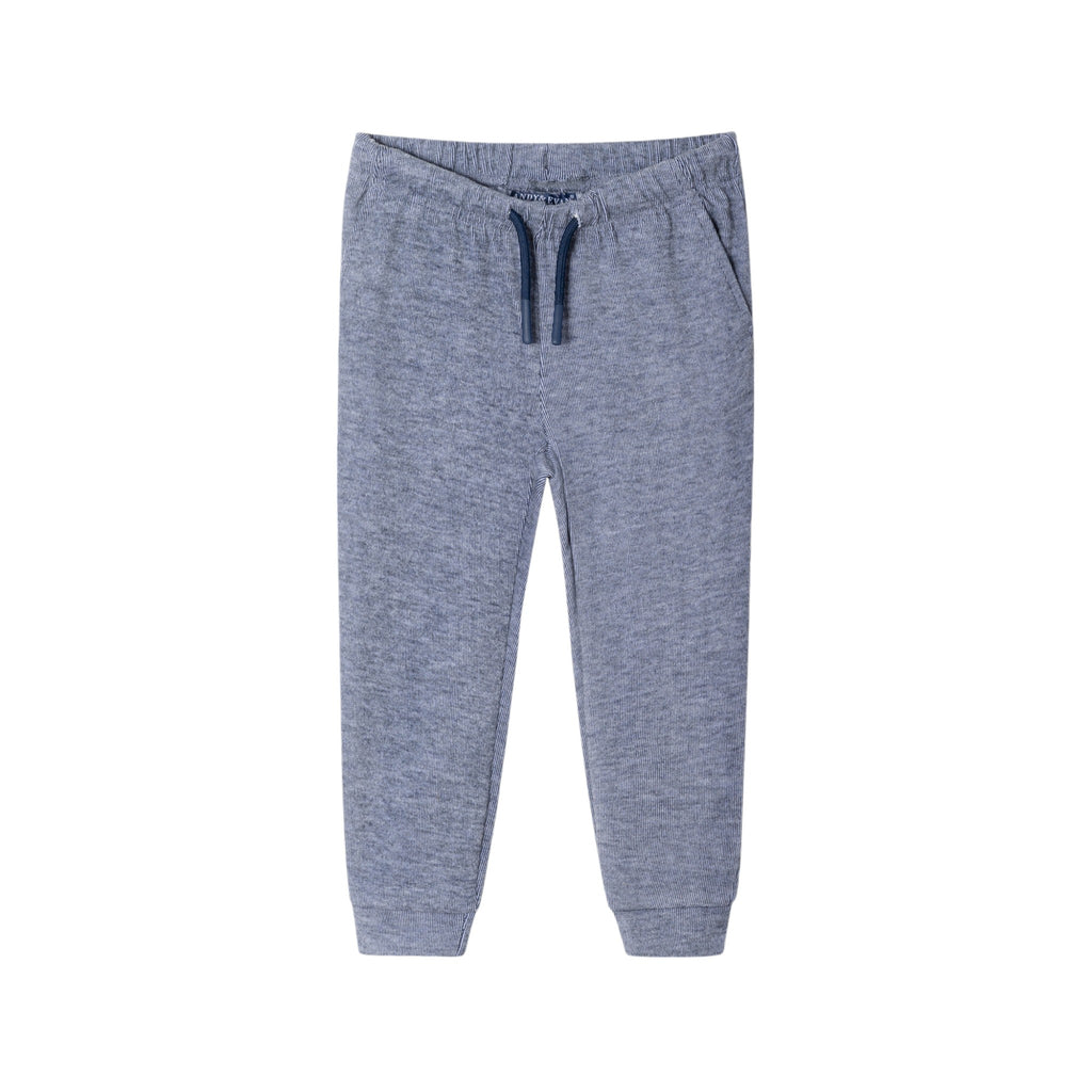 Kids Stretch Cord Sweatshirt & Pant Set | Navy Green - Andy & Evan