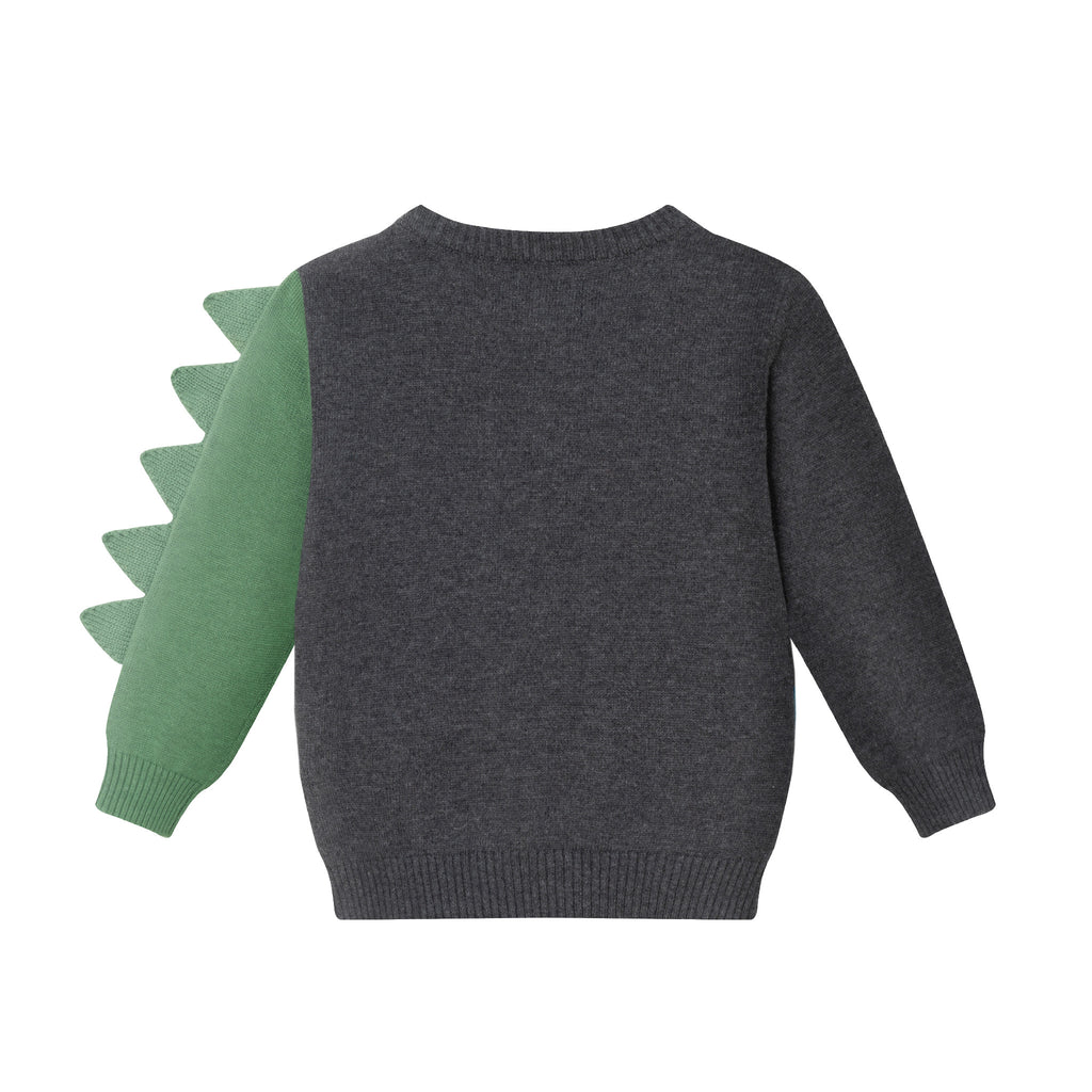 Infant Sweater Set | Charcoal Dino - Andy & Evan