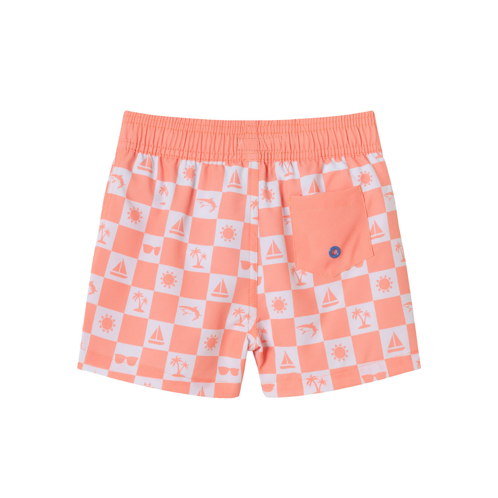 Kids (2-7) Swim Trunk | Coral Cove - Andy & Evan