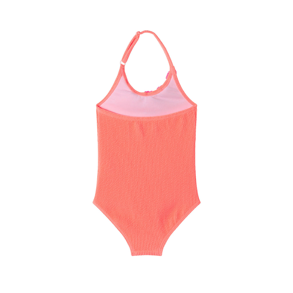 Kids (2-6x) One Piece Swim Suit | Orange - Andy & Evan