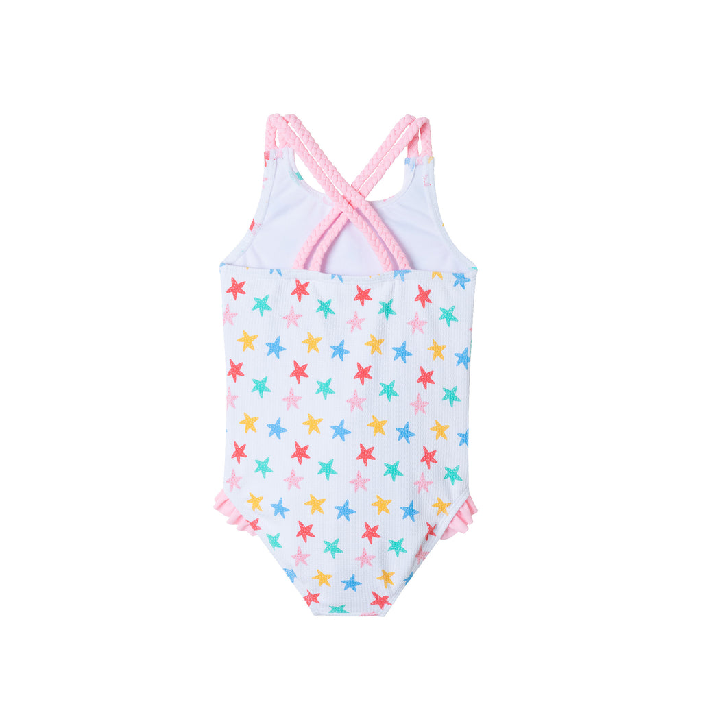 Kids (2-8) Starfish One Piece Swim Suit | Starfish - Andy & Evan