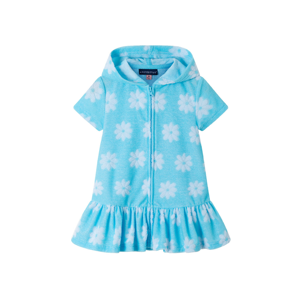 Kids (2-6x) Swim Cover Up | Light Blue - Andy & Evan