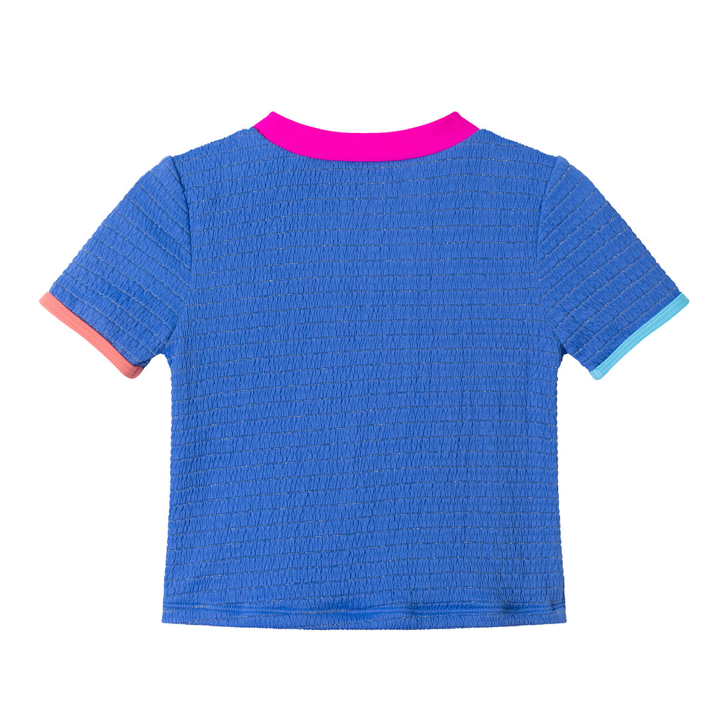 Kids (2-6x) Ss Rashguard Set | Cobalt - Andy & Evan