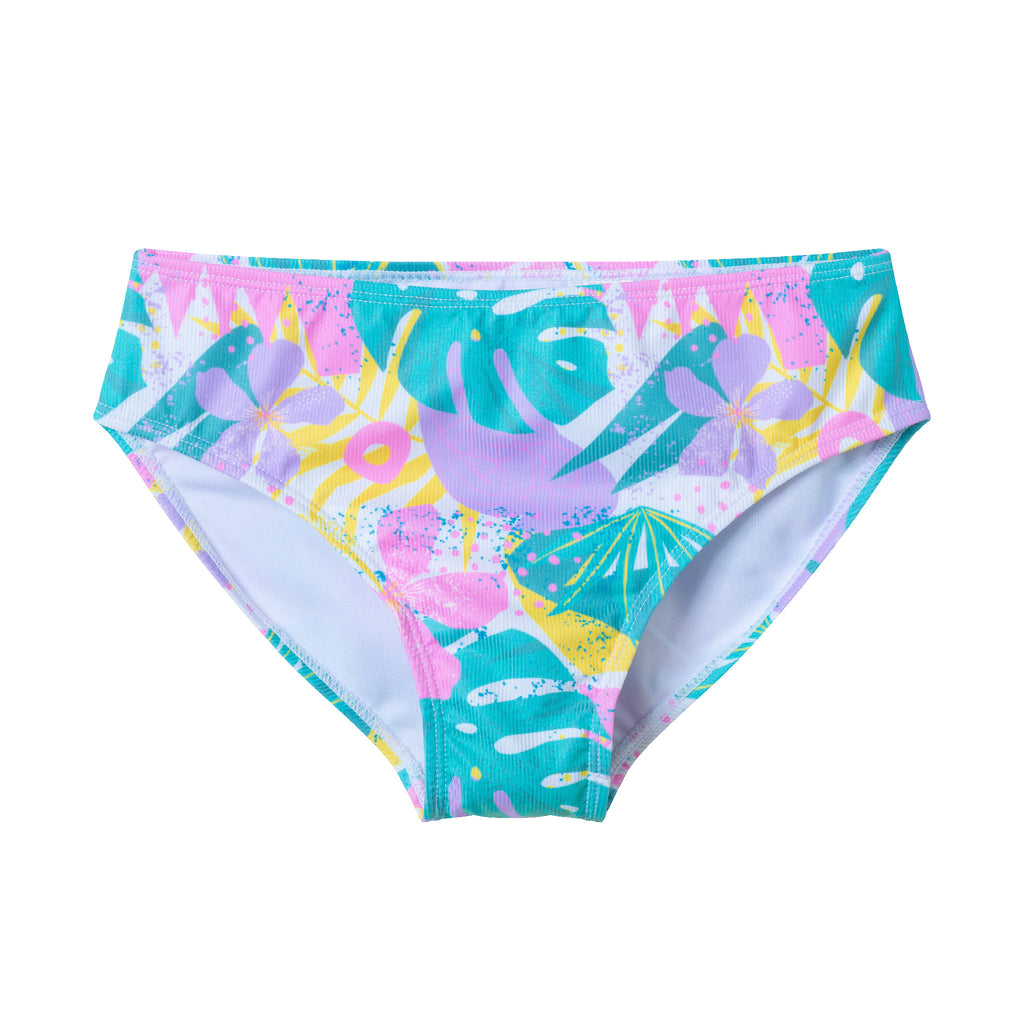 Kids (7-16) Crisscross Two-Piece | Tropical Palm - Andy & Evan