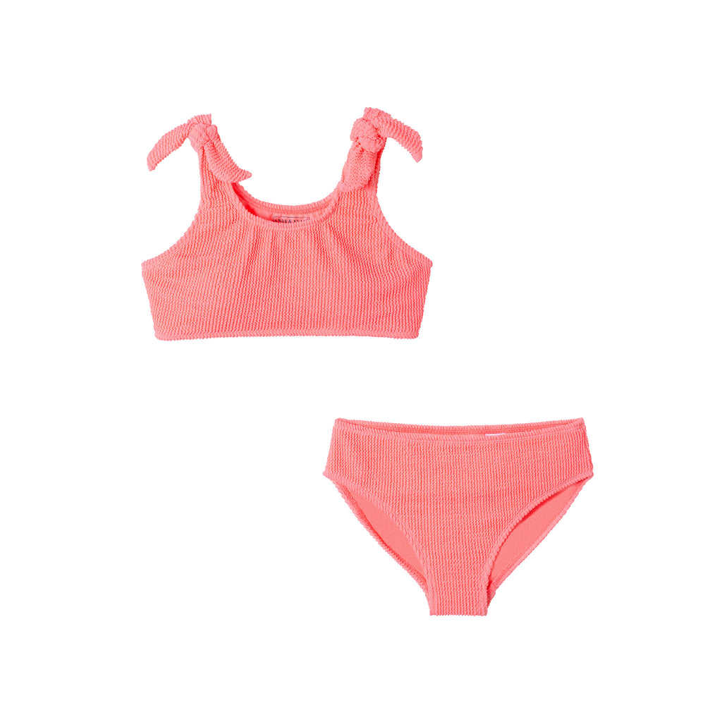 Kids (7-16) Two Piece Swim Suit | Coral - Andy & Evan