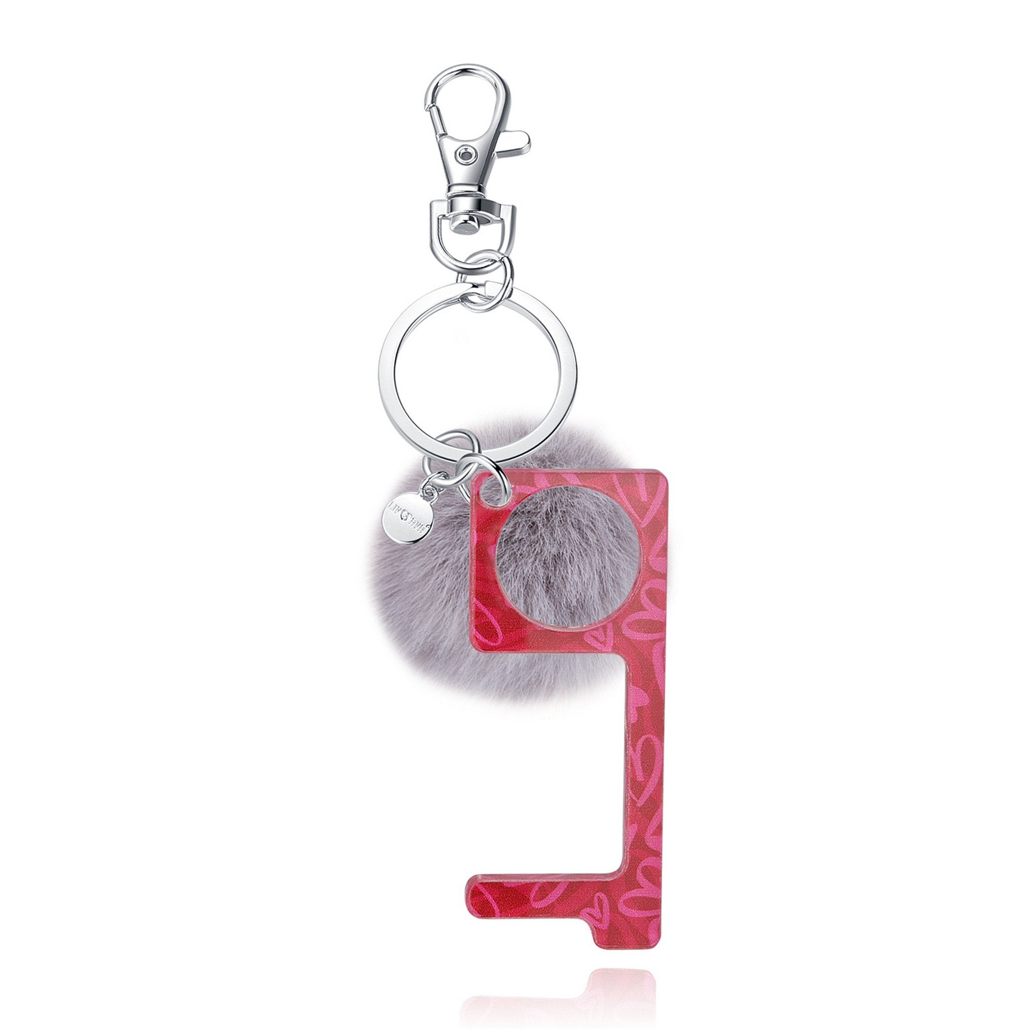 Shop for and Buy Elegant Open Heart Key Holder with Stones at